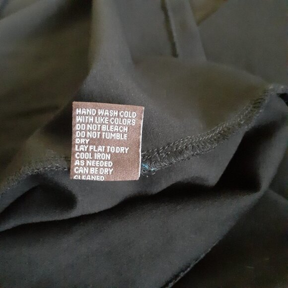 J. McLaughlin Women's Size XL 3/4 Sleeve Compact Bainbridge Black Midi Dress - Picture 6 of 12